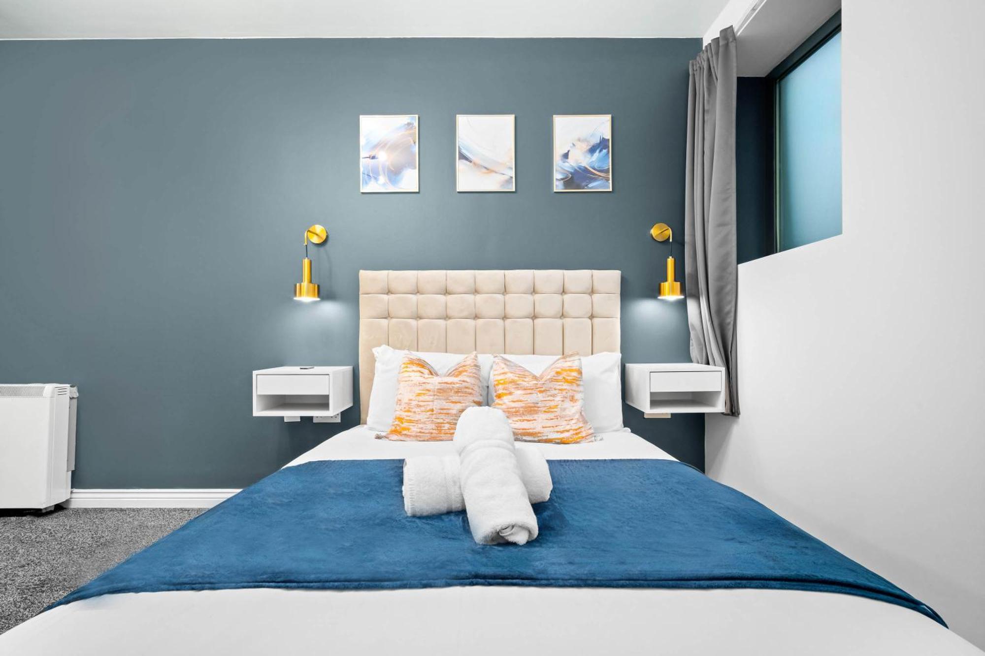 Luxury Two Bedroom Apartment - City Ceentre - Balcony - Jq - Netflix & Wifi - 11B 버밍엄 외부 사진